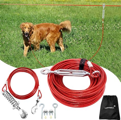 dog runner cable heavy duty.